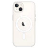 Apple iPhone 14 Kılıf Magneticsafe Şeffaf Silikon - Şeffaf