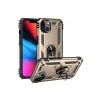 Apple iPhone 14 Kılıf Sofya Yüzüklü Silikon Kapak - Gold