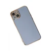 Apple iPhone 14 Kılıf Volet Silikon - Mavi