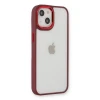 Apple iPhone 14 Plus Kılıf Dora Kapak - Kırmızı