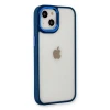 Apple iPhone 14 Plus Kılıf Dora Kapak - Mavi