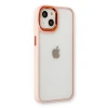 Apple iPhone 14 Plus Kılıf Dora Kapak - Pudra