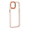 Apple iPhone 14 Plus Kılıf Dora Kapak - Pudra