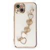 Apple iPhone 14 Plus Kılıf Esila Silikon - Beyaz