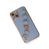 Apple iPhone 14 Plus Kılıf Esila Silikon - Gri