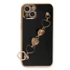 Apple iPhone 14 Plus Kılıf Esila Silikon - Siyah