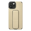 Apple iPhone 14 Plus Kılıf Mega Standlı Silikon - Gold