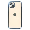 Apple iPhone 14 Plus Kılıf Razer Lensli Silikon - Açık Mavi