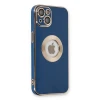 Apple iPhone 14 Plus Kılıf Store Silikon - Mavi