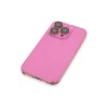 Apple iPhone 14 Pro Kılıf Armada Lensli Kapak - Pembe