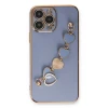 Apple iPhone 14 Pro Max Kılıf Esila Silikon - Gri