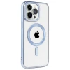Apple iPhone 14 Pro Max Kılıf Kronos Magsafe Kapak - Sierra Blue