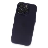 Apple iPhone 14 Pro Max Kılıf Luko Lens Silikon - Derin Mor