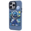 Apple iPhone 14 Pro Max Kılıf Prada Desenli Kapak - Prada Mavi - 1