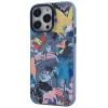 Apple iPhone 14 Pro Max Kılıf Prada Desenli Kapak - Prada Pembe - 1
