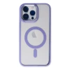 Apple iPhone 14 Pro Max Kılıf Room Magneticsafe Silikon - Lila