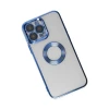 Apple iPhone 14 Pro Max Kılıf Slot Silikon - Mavi