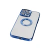 Apple iPhone 14 Pro Max Kılıf Slot Silikon - Mavi