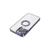 Apple iPhone 14 Pro Max Kılıf Slot Silikon - Mor