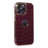 Apple iPhone 14 Pro Max Kılıf Snake Kapak - Derin Mor