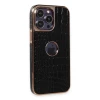 Apple iPhone 14 Pro Max Kılıf Snake Kapak - Siyah