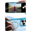 Apple iPhone 14 Pro Max Live Diamond Magsafe Kapak - Mavi