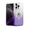 Apple iPhone 14 Pro Max Pummel Shiny Magsafe Kapak - Mor