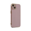 Apple iPhone 15 Kılıf Volet Silikon - Mor