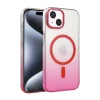 Apple iPhone 15 Plus Glossy Magsafe Kapak - Pembe