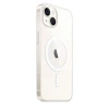 Apple iPhone 15 Plus Kılıf Magneticsafe Şeffaf Silikon - Şeffaf
