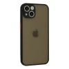 Apple iPhone 15 Plus Kılıf Montreal Silikon Kapak - Siyah