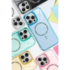 Apple iPhone 15 Plus Live Diamond Magsafe Kapak - Siyah