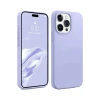 Apple iPhone 15 Pro Kılıf First Silikon - Lila