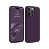 Apple iPhone 15 Pro Max Kılıf First Silikon - Mürdüm
