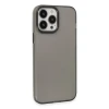 Apple iPhone 15 Pro Max Kılıf Modos Metal Kapak - Siyah