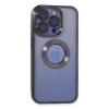 Apple iPhone 15 Pro Max Kılıf Slot Silikon - Mor