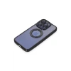 Apple iPhone 15 Pro Max Kılıf Slot Silikon - Siyah