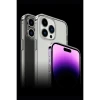 Apple iPhone 15 Pro Max Kılıf Tron Şeffaf Magsafe Kapak - Şeffaf