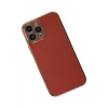 Apple iPhone 15 Pro Max Kılıf Volet Silikon - Kırmızı