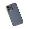 Apple iPhone 15 Pro Max Kılıf Volet Silikon - Mavi