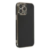 Apple iPhone 15 Pro Max Kılıf Volet Silikon - Siyah