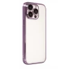 Apple iPhone 15 Pro Max Razer Lensli Silikon - Mor
