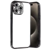 Apple iPhone 15 Pro Max Razer Lensli Silikon - Siyah