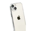 Apple iPhone 15 Razer Lensli Silikon - Gümüş