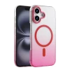 Apple iPhone 16 Glossy Magsafe Kapak - Pembe