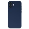 Apple iPhone 16 Kılıf First Silikon - Lacivert