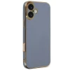 Apple iPhone 16 Kılıf Volet Silikon - Mavi