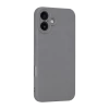 Apple iPhone 16 Plus Kılıf First Silikon - Gri