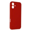 Apple iPhone 16 Plus Kılıf First Silikon - Kırmızı