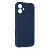 Apple iPhone 16 Plus Kılıf First Silikon - Lacivert